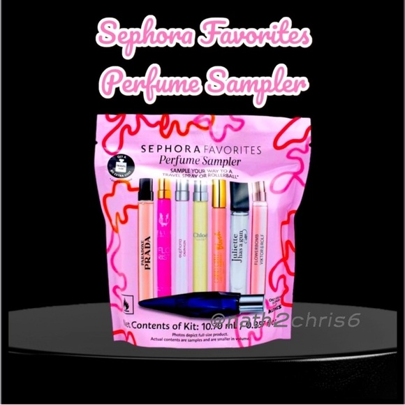 Sephora Favorite Fragrance Sampler Set WITH a scent certificate for a FREE 10ml - Picture 1 of 8